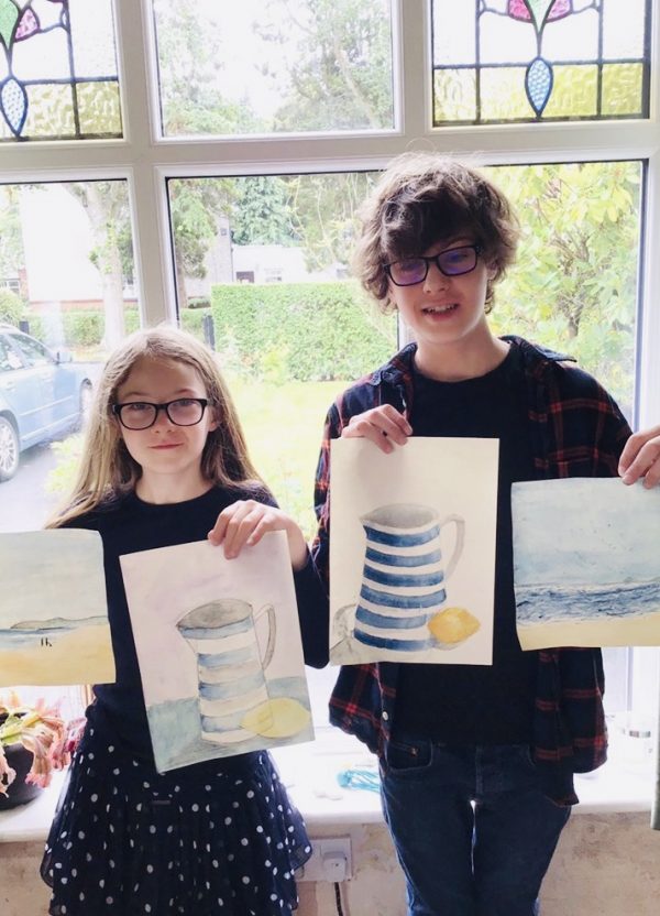 After School Zoom Art Class for children aged 1114 years at 5pm